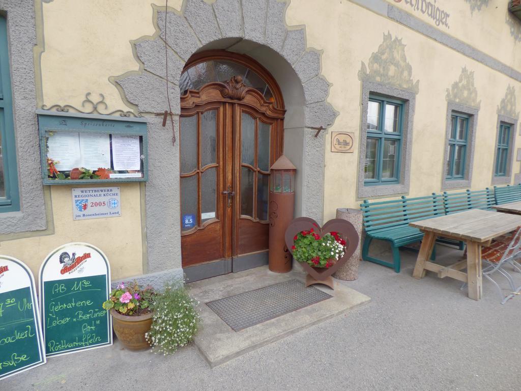 Gasthof Falkenstein - Metzgerei Schwaiger - Flintsbach Bagian luar foto